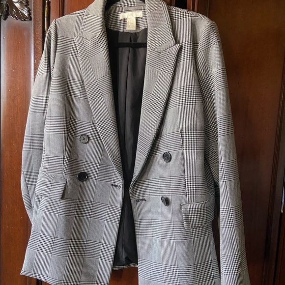 Lined structured blazer - Picture 3 of 3